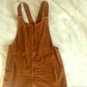 Corduroy Overall Dress